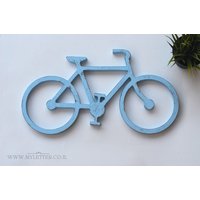 Holzfahrrad | Rustikales Fahrrad Dekor Schild Thema Kinderzimmer Transport Holz Form von Myletterdeco