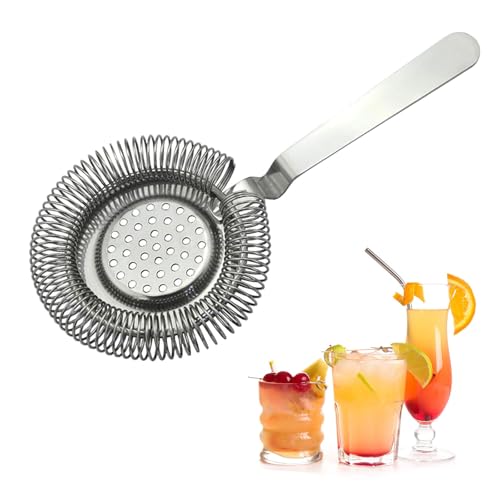 Cocktail Strainer,Barsieb Cocktail,Edelstahl Cocktail Sieb,Barkeeper Sieb,Cocktail Zubehör,Für Den Gewerblichen Barkeeper Oder Den Heimgebrauch Cocktail Strainer,Barsieb Cocktail,Edelstahl Cocktail Sieb,Barkeeper Sieb,Cocktail Zubehör,Für Den Gewerblichen Barkeeper Oder Den Heimgebrauch von Myluatye