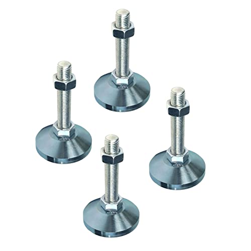 MyncbD Nivellierfüße 4 Stück Level Mechanische Einstellfüße Metall Stützfüße Heavy Duty Fußschalen für Tische und Industrieausrüstung MyncbD Nivellierfüße 4 Stück Level Mechanische Einstellfüße Metall Stützfüße Heavy Duty Fußschalen für Tische und Industrieausrüstung von MyncbD