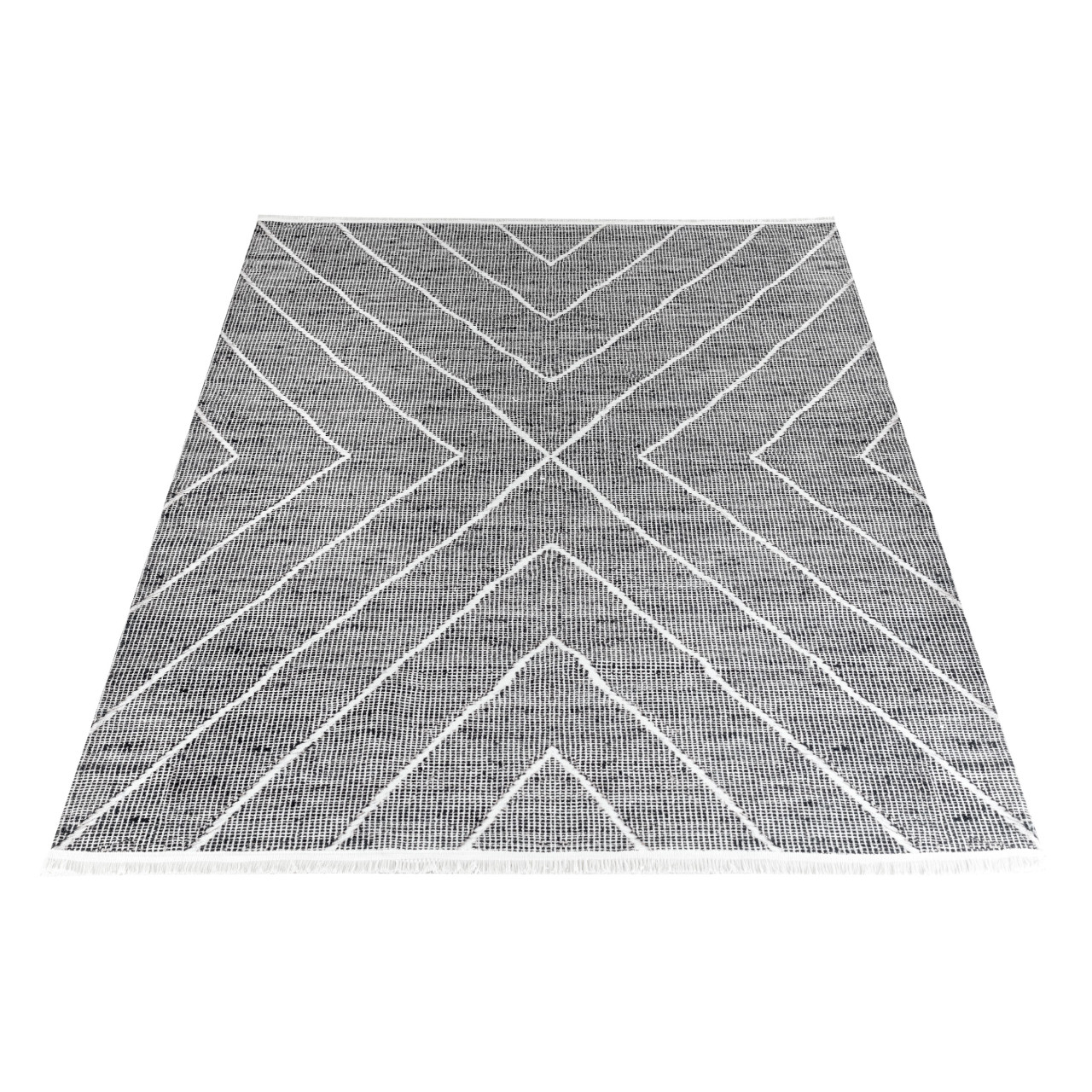 Teppich Efe - waschbar 1020 grey, 120 x 170 cm von Mynes