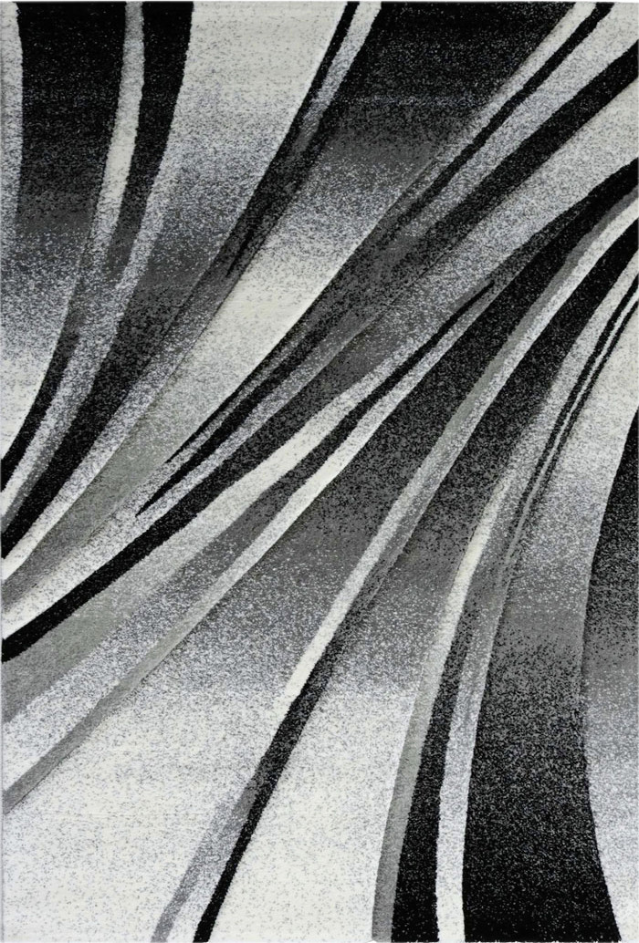 Teppich Trend schwarz, 120 x 170 cm von Mynes