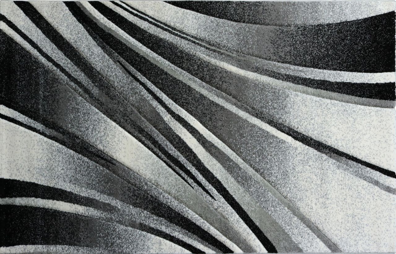 Teppich Trend schwarz, 200 x 290 cm von Mynes