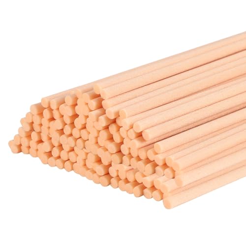 Mynoozi 100 Stück Schilfrohr-Diffusorstäbchen, ätherisches Öl, Aroma-Diffusor-Sticks, Nachfüll-Ersatz für Aroma-Duft von Mynoozi