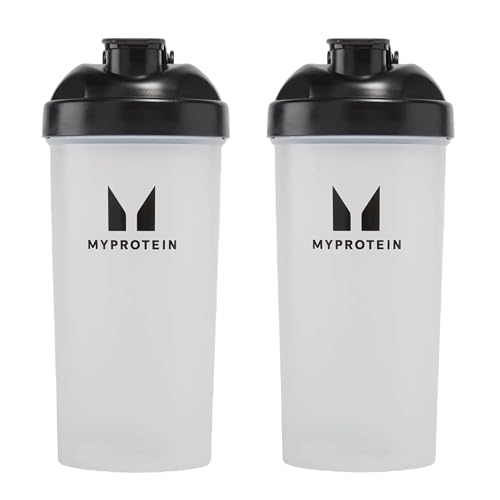 Myprotein Shaker-Flasche 600 ml, BPA-frei, ideal zum Mischen von Protein-Shakes, Smoothies und Nahrungsergänzungsmitteln, auslaufsicherer Deckel, spülmaschinenfest von Myprotein