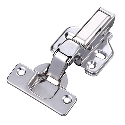 Schrankscharnier, Hochleistungs-Türscharniere, 4-teiliges hydraulisches Schrankscharnier, Türscharnier mit Kupferkern, Kleiderschrankpuffer, sanftes Schließen(Embed) von MyrXFb