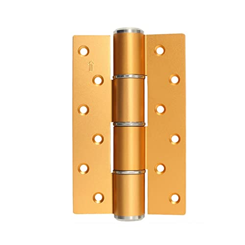 Schrankscharnier, Stützscharnier, Hydraulisches, geräuschloses, unsichtbares Türscharnier, automatische, verdeckte Türfederpufferdämpfung(Gold) von MyrXFb