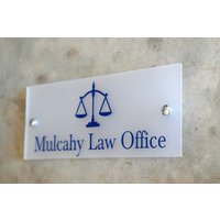 Acryl Schild Büro Dekor Zubehör Wandschild Front Schreibtisch Empfang Bürozubehör | Abgebildet Als 15 X 12 Zoll von MyrtleTreeVinyl