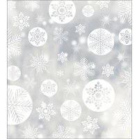 MySpotti Fensterfolie "Look Snowy white", halbtransparent, glattstatisch haftend, 90 x 100 cm, statisch haftend von Myspotti