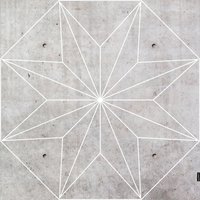 MySpotti Vinylteppich "Buddy Concrete Star", quadratisch von Myspotti