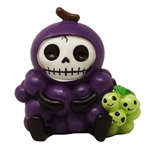 Furrybones Grapes - Dekofigur Totenkopf Gothic Fantasy von MystiCalls by Mayer Chess