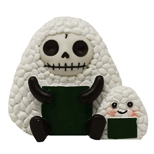 Furrybones Onigiri - Dekofigur Totenkopf Gothic Fantasy von MystiCalls by Mayer Chess