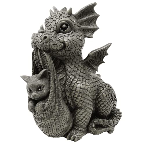 MystiCalls by Mayer Chess Gartenfigur Gartendrache - Modell Cat - Fantasy Figur Deko Drache süß MystiCalls by Mayer Chess Gartenfigur Gartendrache - Modell Cat - Fantasy Figur Deko Drache süß von MystiCalls by Mayer Chess