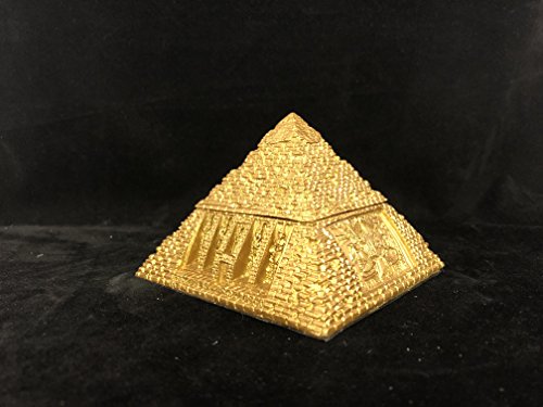 Ägyptische Schmuckbox . Pyramide klein. 10x10x9 cm. von MAYER CHESS