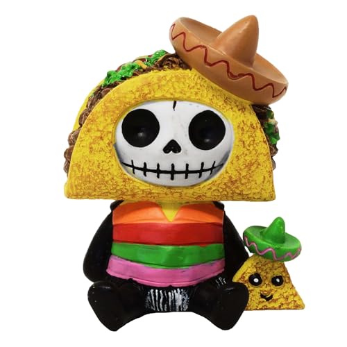 MystiCalls Furrybones Taco - Dekofigur Totenkopf Gothic Fantasy MystiCalls Furrybones Taco - Dekofigur Totenkopf Gothic Fantasy von MystiCalls