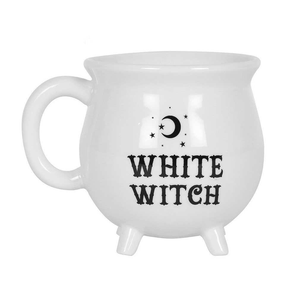 MystiCalls Tasse Hexenkessel Tasse - Teetasse Kaffeetasse Hexe Witch Black Magic MystiCalls Tasse Hexenkessel Tasse - Teetasse Kaffeetasse Hexe Witch Black Magic von MystiCalls