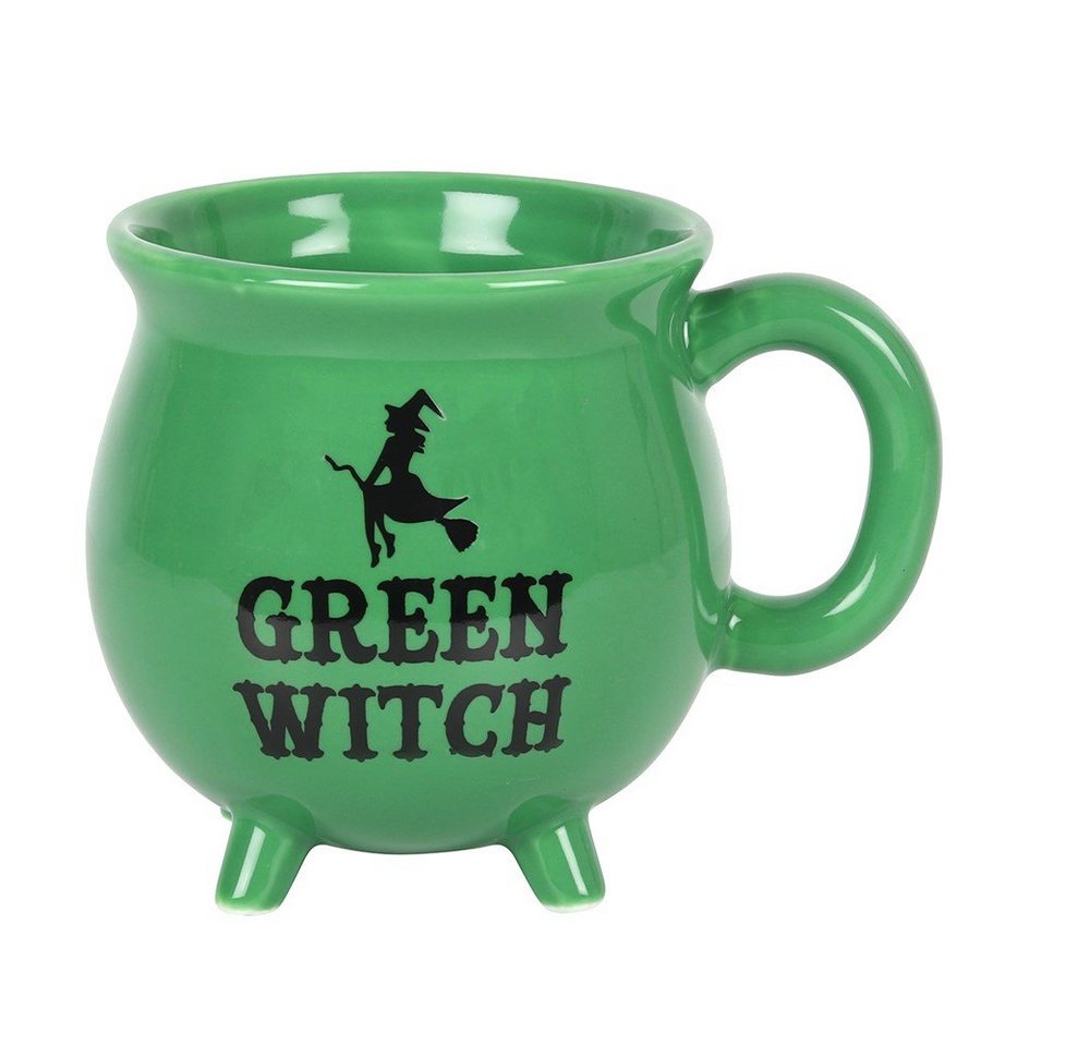 MystiCalls Tasse Hexenkessel Tasse - Teetasse Kaffeetasse Hexe Witch Black Magic MystiCalls Tasse Hexenkessel Tasse - Teetasse Kaffeetasse Hexe Witch Black Magic von MystiCalls