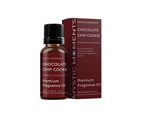 Mystic Moments | Schokoladenkekse -Keksduftöl - 10 ml - perfekt für Seifen, Kerzen, Badebomben, Ölbrenner, Diffusoren und Haut- und Haarpflegegegenstände von Mystic Moments