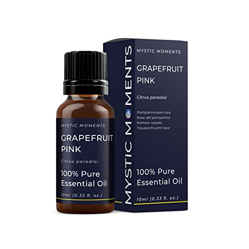 Mystic Moments | Grapefruit Pink ätherisches Öl 10ml - reines & natürliches Öl für Diffusoren, Aromatherapie und Massage -Mischungen veganer GVO -frei von Mystic Moments