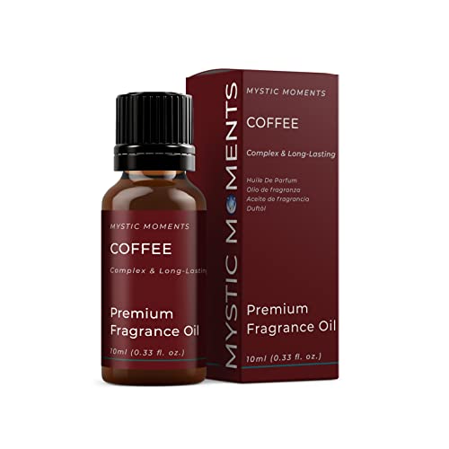 Mystic Moments | Kaffee -Duftöl - 10 ml - perfekt für Seifen, Kerzen, Badebomben, Ölbrenner, Diffusoren und Haut- und Haarpflegegegenstände von Mystic Moments