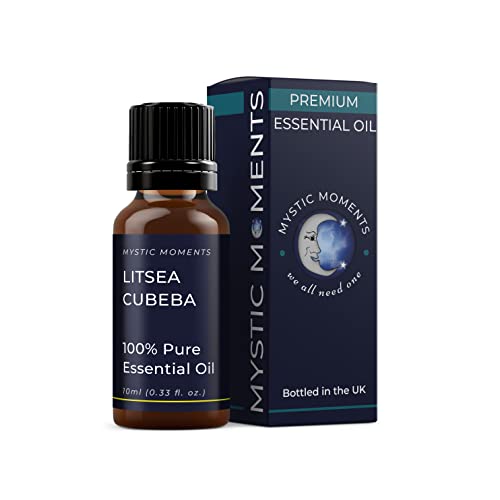 Mystic Moments Litsea Cubeba Ätherisches Öl - 10ml - 100% Reines von Mystic Moments