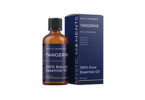 Mystic Moments | Tangerine ätherisches Öl 100ml - reines und natürliches Öl für Diffusoren, Aromatherapie und Massage -Mischungen Veganer GVO -frei von Mystic Moments