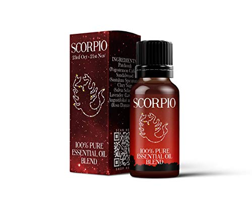 Mystic Moments Scorpion - Sternzeichen Astrologie Ätherisches Öl Mischung - 10 ml von Mystic Moments