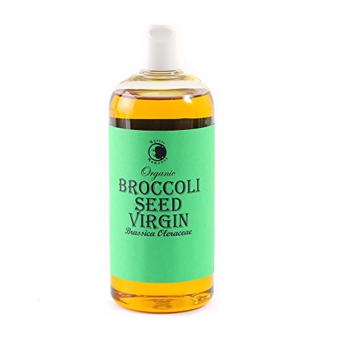 Mystic Moments | Bio -Brokkoli -Samen Virgin Trägeröl 500 ml - reines & natürliches Öl perfekt für Haare, Gesicht, Nägel, Aromatherapie, Massage und Ölverdünnung veganer GVO -frei von Mystic Moments