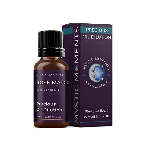 Rose Maroc Absolut Öl Verdünnung - 10ml - 3% Jojoba Mischung von Mystic Moments