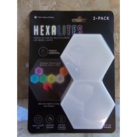 2 Farbwechsel Led Hexagon Lichter Mit Einem Handgefertigten Mystery Element von MysticMerchantGifts