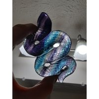 Regenbogen Fluorit Schlange - Kristall Gebänderter von MysticalHaven