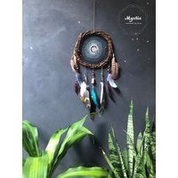 Kleine Traumfänger/Wandbehänge, Schutz Dreamcatcher Naturmenschen /Einzigartiges Geschenk, Home Decor Kristall von MysticcStore