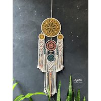 Traum Makramee Hängend/Personalisierte Traumfänger, Boho Kinderzimmer Dekor Individuelle Makramee, Geschenk Für Kinder Mama Geschenke von MysticcStore