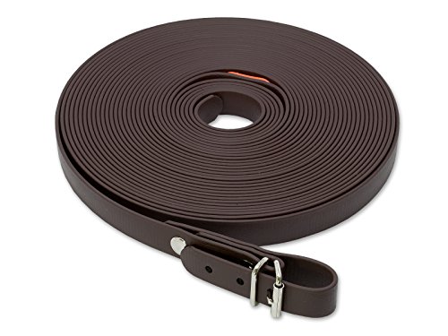 Mystique® Biothane Schweißriemen 13mm braun 10m von Mystique