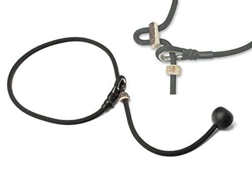 Mystique® Field Trial Kurzführer 6mm mit Zugbegrenzung schwarz 65cm von Mystique