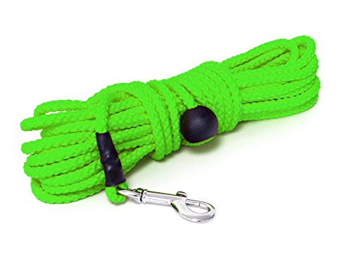 Mystique® Nylon Feldleine rund 7mm neon grün (Standard, 7,5m) von Mystique