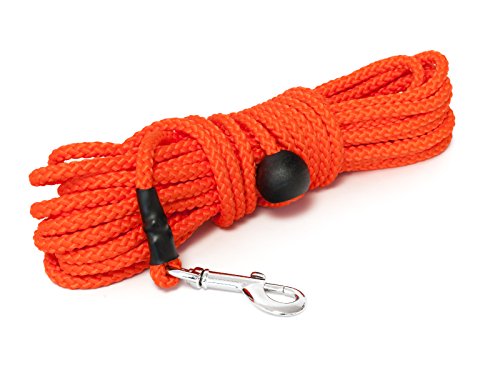 Mystique® Nylon Feldleine rund 7mm neon orange 40m von Mystique