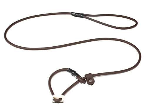 Mystique Biothane Moxonleine 8mm braun 180cm Moxon mit Zugbegrenzung Mystique Biothane Moxonleine 8mm braun 180cm Moxon mit Zugbegrenzung von Mystique