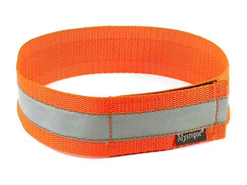 Mystique Signalhalsband mit Klettverschluss Reflexhalsband 60cm Neon orange Mystique Signalhalsband mit Klettverschluss Reflexhalsband 60cm Neon orange von Mystique