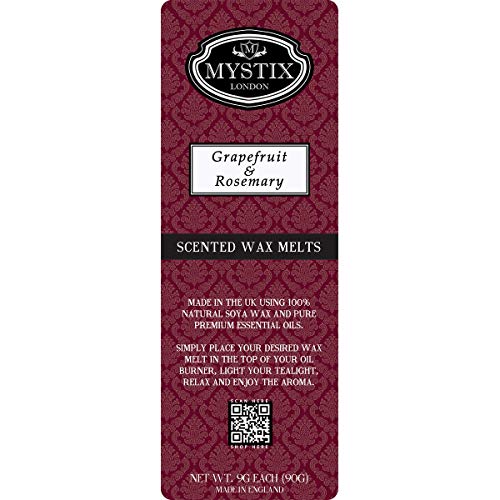 Mystix Grapefruit & Rosmarin Wachsschmelz, 5 Stück, 90g x 5 Mystix Grapefruit & Rosmarin Wachsschmelz, 5 Stück, 90g x 5 von Mystix