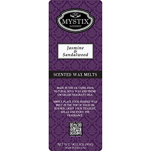 Mystix Jasmin & Sandelholz Wachsschmelz, 90g Mystix Jasmin & Sandelholz Wachsschmelz, 90g von Mystix