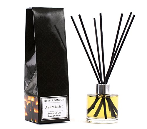 Mystix London | Aphrodisierende ätherische Ölmischung, Öl-Red-Diffusor | 100ml | Bestes Aroma für Zuhause, Küche, Wohnzimmer und Badezimmer auffüllbar Mystix London | Aphrodisierende ätherische Ölmischung, Öl-Red-Diffusor | 100ml | Bestes Aroma für Zuhause, Küche, Wohnzimmer und Badezimmer auffüllbar von Mystix