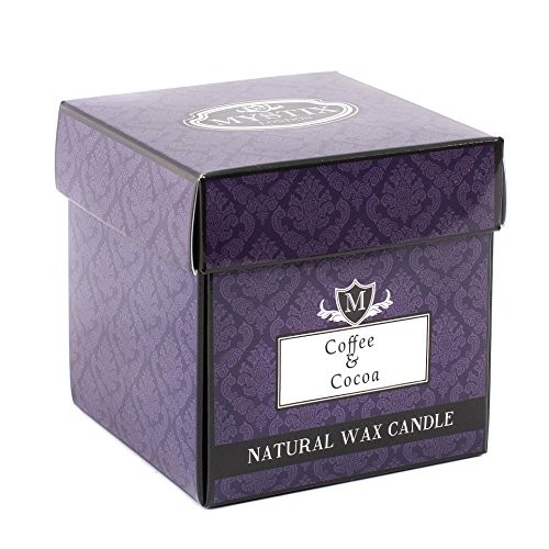 Mystix London | Coffee & Cocoa - Duftkerze groß 29cl | Bestes Aroma für Zuhause, Küche, Wohnzimmer und Bad | wiederverwendbares Glas Mystix London | Coffee & Cocoa - Duftkerze groß 29cl | Bestes Aroma für Zuhause, Küche, Wohnzimmer und Bad | wiederverwendbares Glas von Mystix