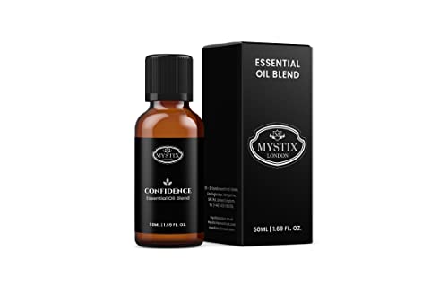 Mystix London | Confidence Reine und natürliche ätherische Ölmischung 50 ml – für Diffusoren, Aromatherapie und Massagemischungen | Perfekt als Geschenk | Vegan, gentechnikfrei Mystix London | Confidence Reine und natürliche ätherische Ölmischung 50 ml – für Diffusoren, Aromatherapie und Massagemischungen | Perfekt als Geschenk | Vegan, gentechnikfrei von Mystix