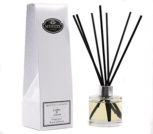 Mystix London | Kaffee & Kakao Duftöl-Diffusor | 200 ml | Bestes Aroma für Zuhause, Küche, Wohnzimmer und Badezimmer nachfüllbar Mystix London | Kaffee & Kakao Duftöl-Diffusor | 200 ml | Bestes Aroma für Zuhause, Küche, Wohnzimmer und Badezimmer nachfüllbar von Mystix