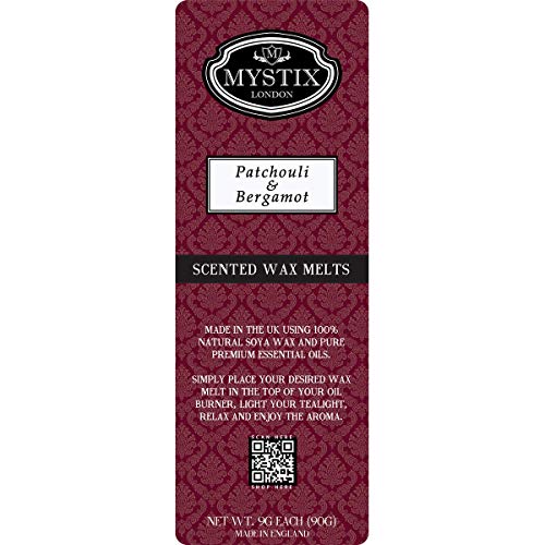 Mystix London | Patchouli & Bergamotte - Wax Melts Clamshell 90g (10 Würfel) | 100% natürliches Sojawachs | langanhaltender Duft für Aromatherapie & beruhigende Atmosphäre Mystix London | Patchouli & Bergamotte - Wax Melts Clamshell 90g (10 Würfel) | 100% natürliches Sojawachs | langanhaltender Duft für Aromatherapie & beruhigende Atmosphäre von Mystix