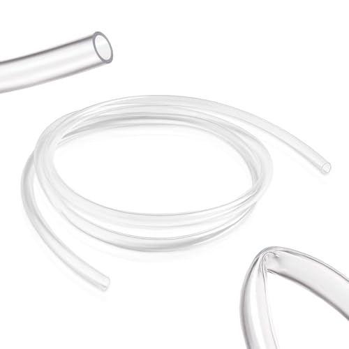 MytaYt 2M PVC Schlauch Transparent Wasserschlauch Flexibel Benzinschlauch für Transport von Flüssigkeiten, Gasen (Außendurchmesser * Innendurchmesser: 10 mm * 8 mm) von MytaYt