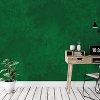 Aquarell Abstrakt Grün Abnehmbare Tapete, Wandkunst, Tapete Abziehen Und Aufkleben, Raumdekor, Akzentwand, Mw1842 von Mywallimages