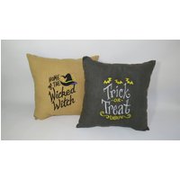 Halloween Dekokissen, Kissen Für Halloween, Geschenke, Hostessengeschenke Fröhliche Halloweendekoration von MzGeezCreations