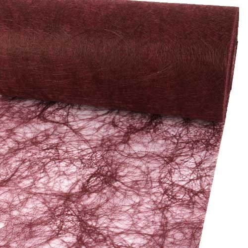 25m Sizoflor® Original Tischband Tischläufer 30cm, Farbe:Bordeaux von 450604