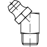 DIN 71412 Kegelschmiernippel 5.8 M 10 x 1 SW 11 galv. verzinkt DIN 71412 Kegelschmiernippel 5.8 M 10 x 1 SW 11 galv. verzinkt von N/A